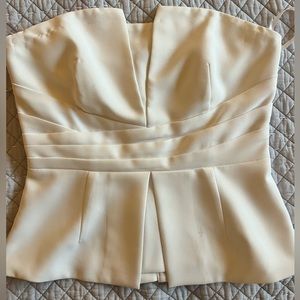 WHBM Strapless Party Top